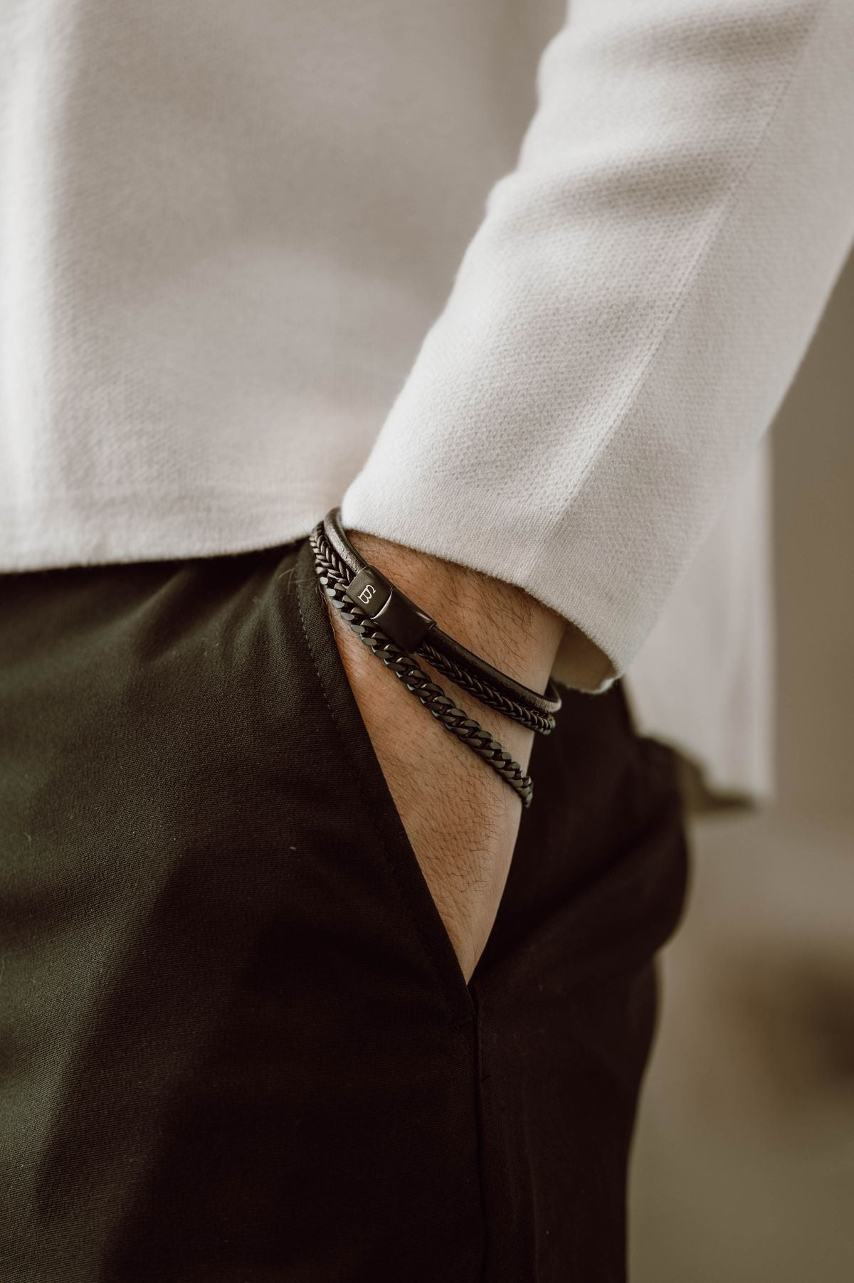 Men Leather Bracelets