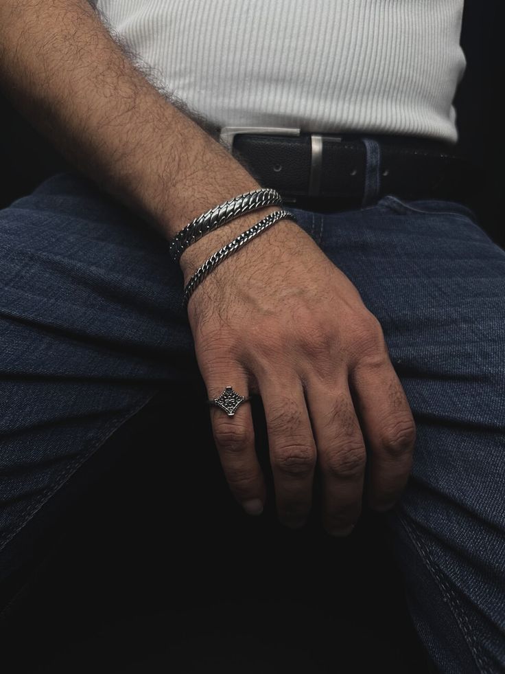 Men Link Chain Bracelets