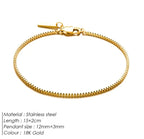 Minimal Link Chain Men's Bracelet