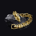 Vintage Dragon Head Alloy Men's Bracelet