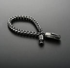 316L Stainless Steel Curved Link Chain Men's Bracelet