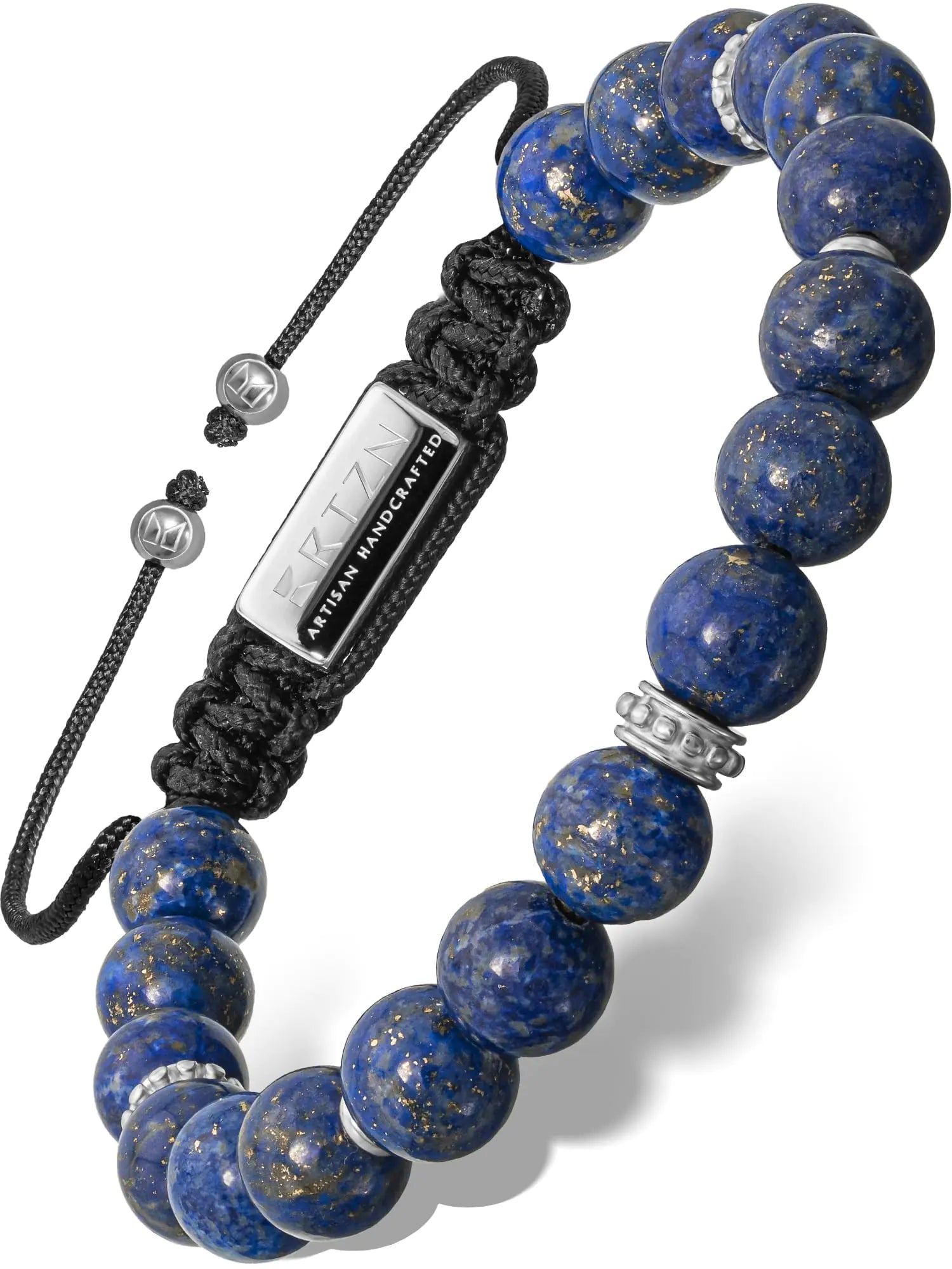RTZN® Lapis Lazuli Beaded Men's Bracelet
