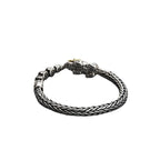 S925 Silver Metal Vintage Men's Bracelet Craft Design