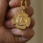Men's Hip Hop Stainless Steel Jesus Necklace