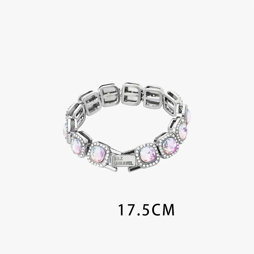 Rock Sugar Diamond Chain Bracelet for Men