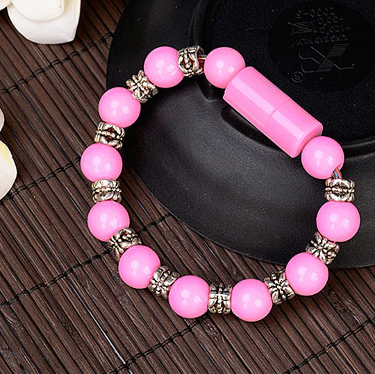 Multi-functional Charging Beaded Bracelet
