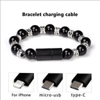 Multi-functional Charging Beaded Bracelet