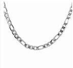 NYUK Men's Minimalist Metal Link Chain Necklace