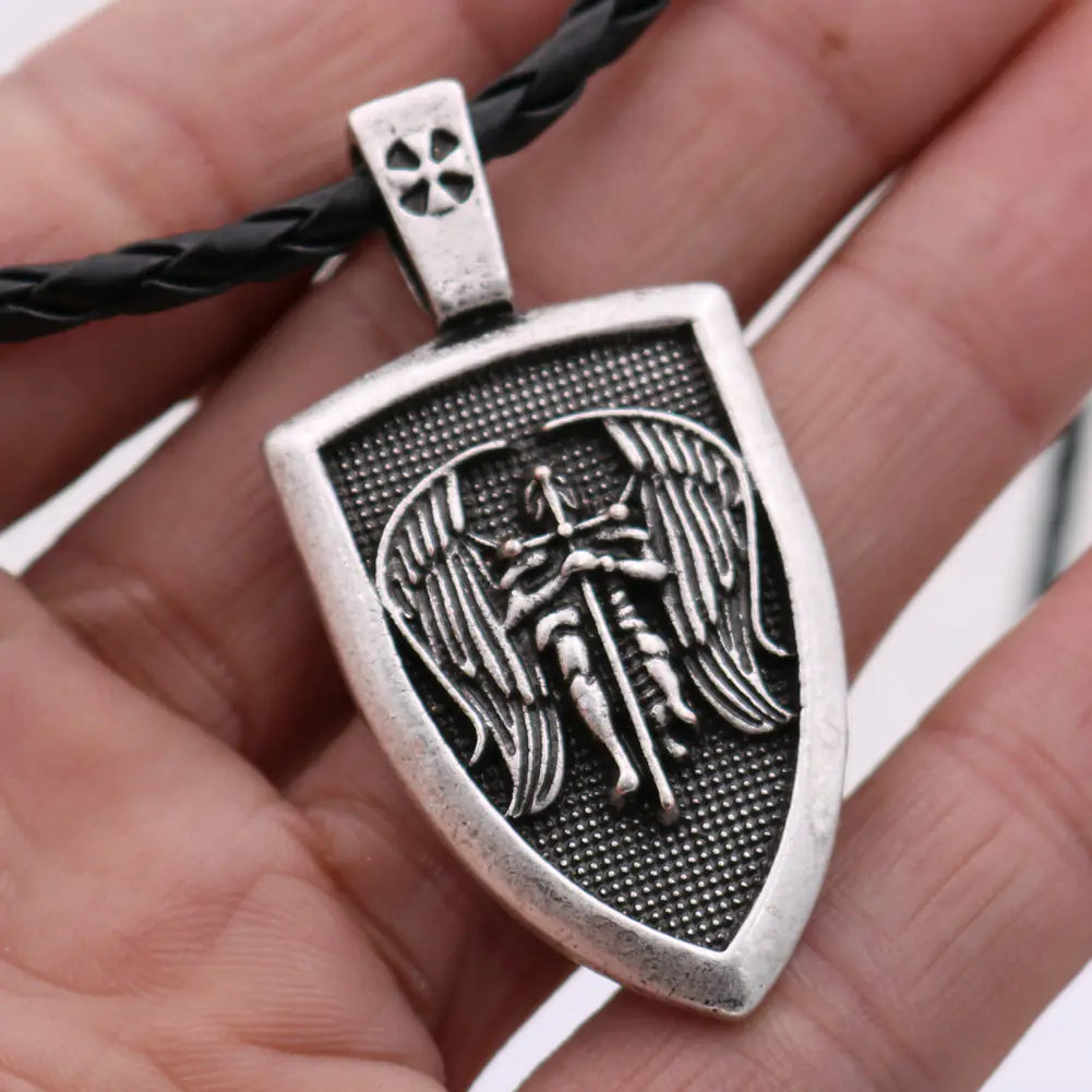 Fashion Men's Necklace Rope Amulet Pendant
