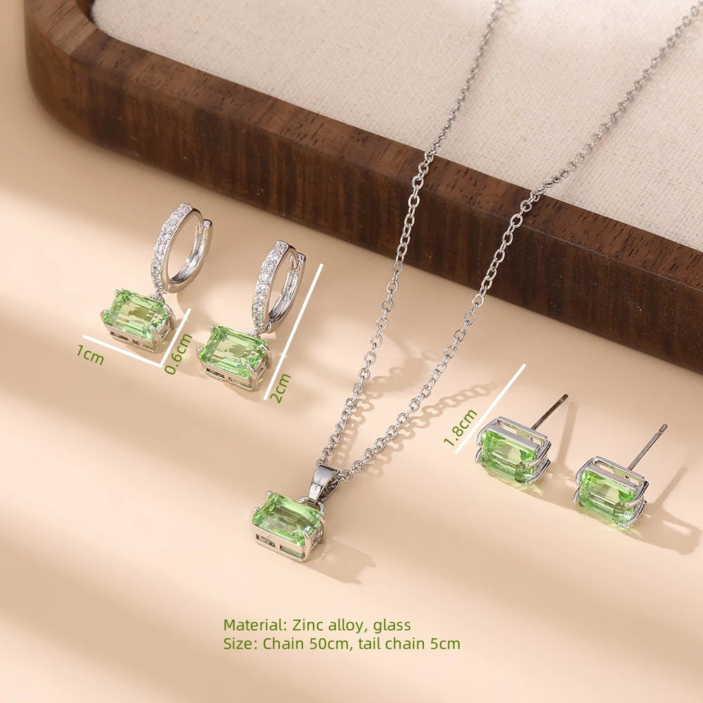 3pc Bohemian style Necklace/Earring Women's Jewelry set