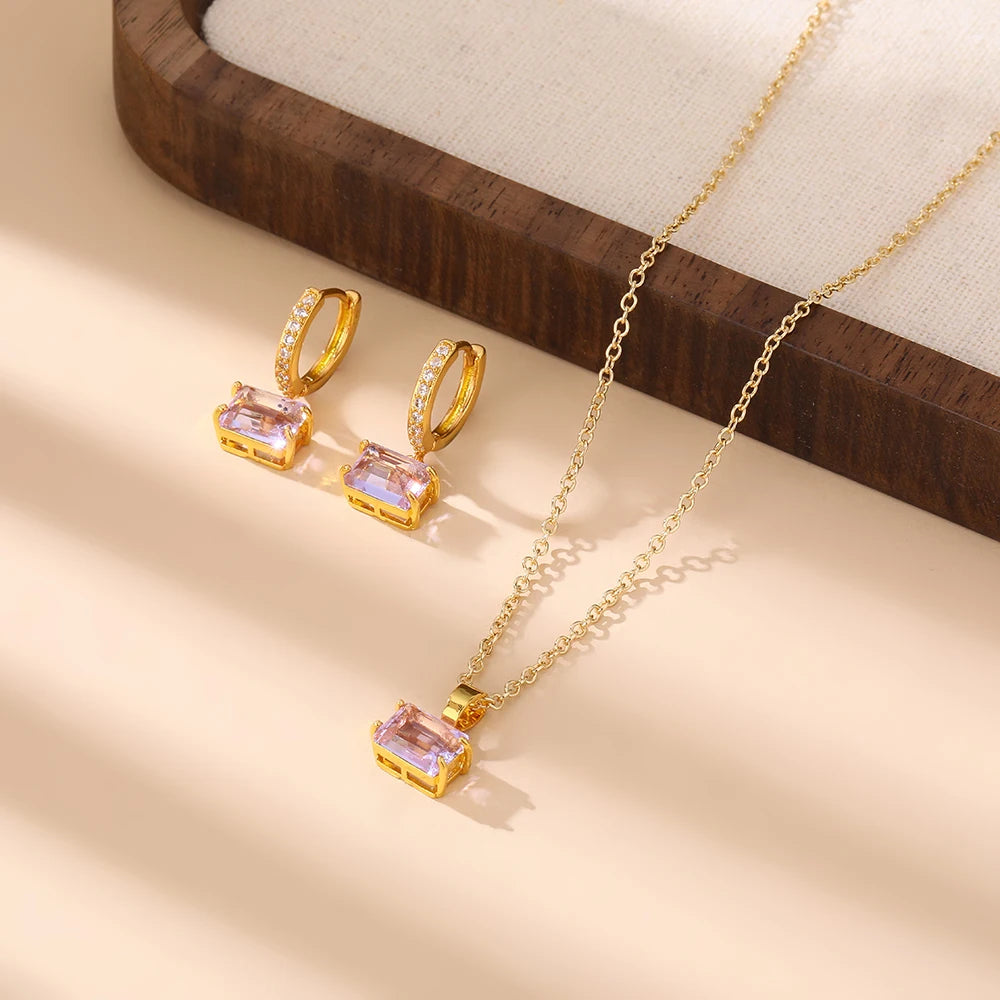 3pc Bohemian style Necklace/Earring Women's Jewelry set