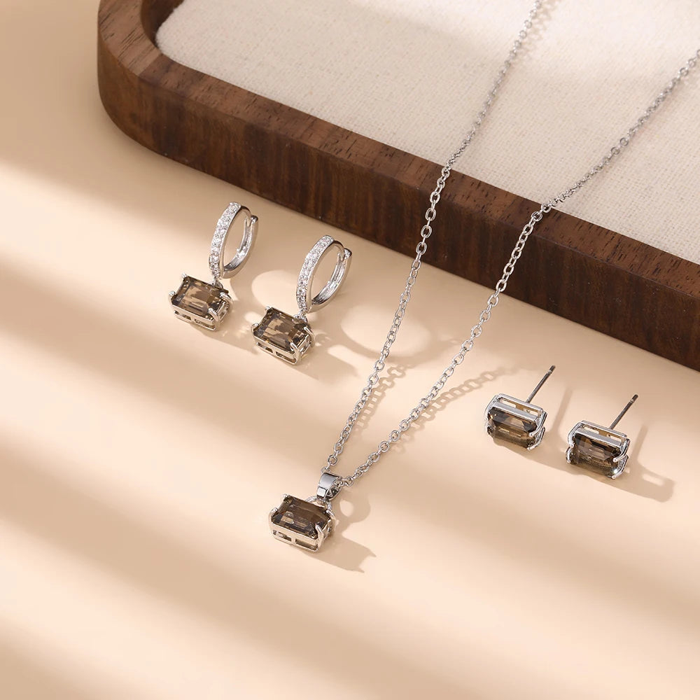 3pc Bohemian style Necklace/Earring Women's Jewelry set