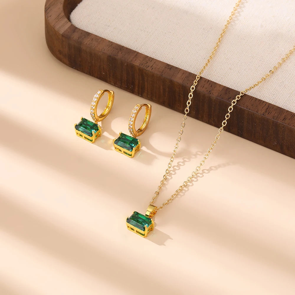 3pc Bohemian style Necklace/Earring Women's Jewelry set