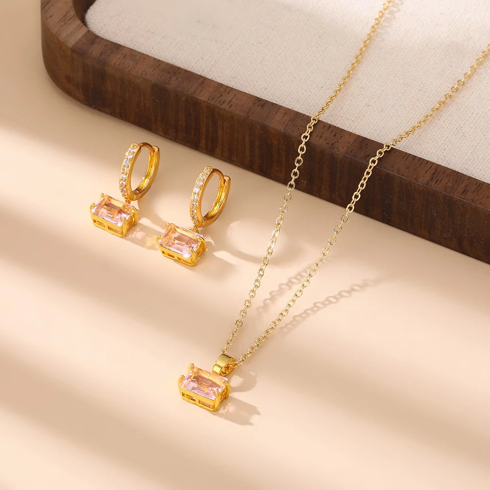 3pc Bohemian style Necklace/Earring Women's Jewelry set