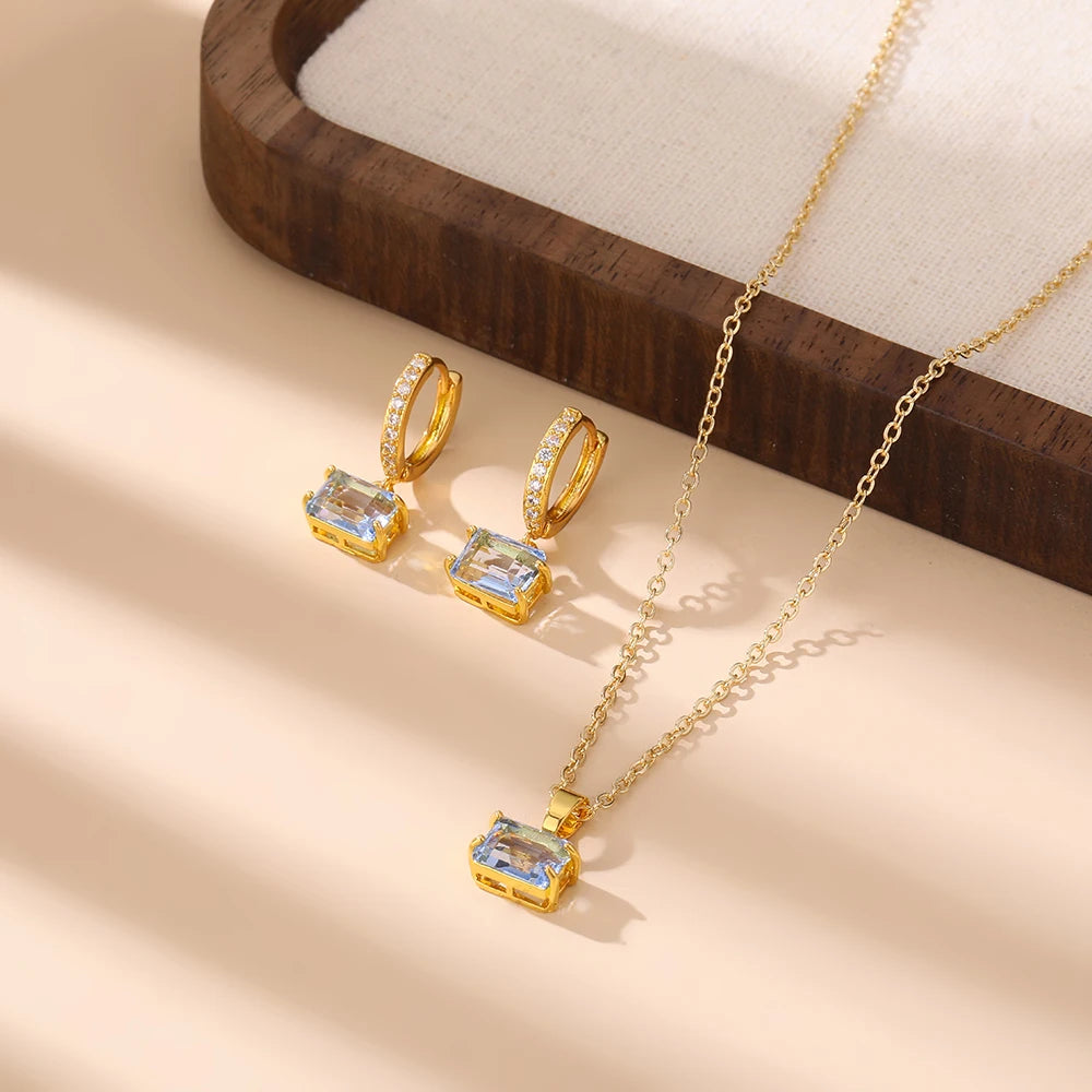 3pc Bohemian style Necklace/Earring Women's Jewelry set