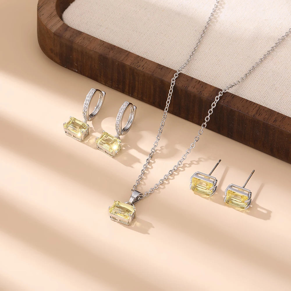 3pc Bohemian style Necklace/Earring Women's Jewelry set