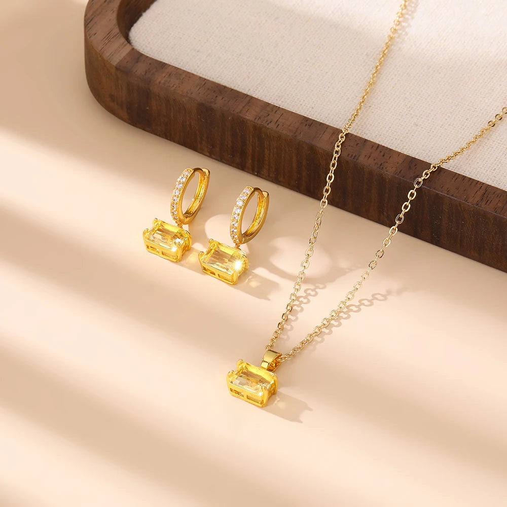 3pc Bohemian style Necklace/Earring Women's Jewelry set