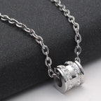Korean 316 Stainless Steel Cuban Link Chain Men's Pendant