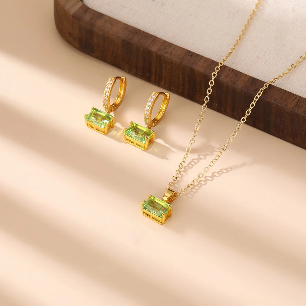 3pc Bohemian style Necklace/Earring Women's Jewelry set