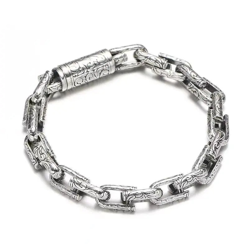 Xiangyun Korean Style Metal Chain Men's Bracelet