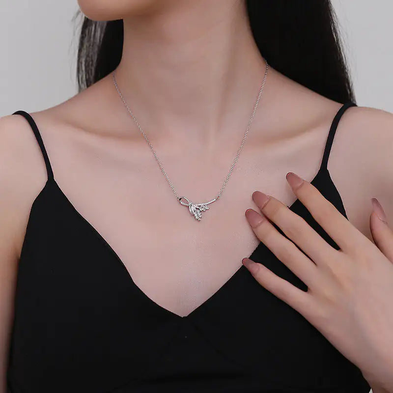 Wheat Tassel Necklace Women's Design Sense