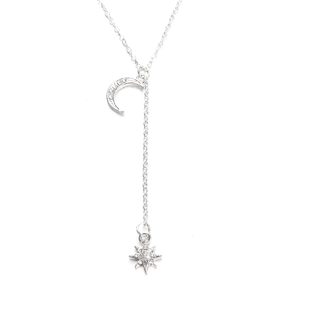 Vintage Moon and Sun Women's Necklace