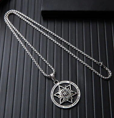 Trendy Titanium Steel Link Chain Men's Hip-Hop Pendant