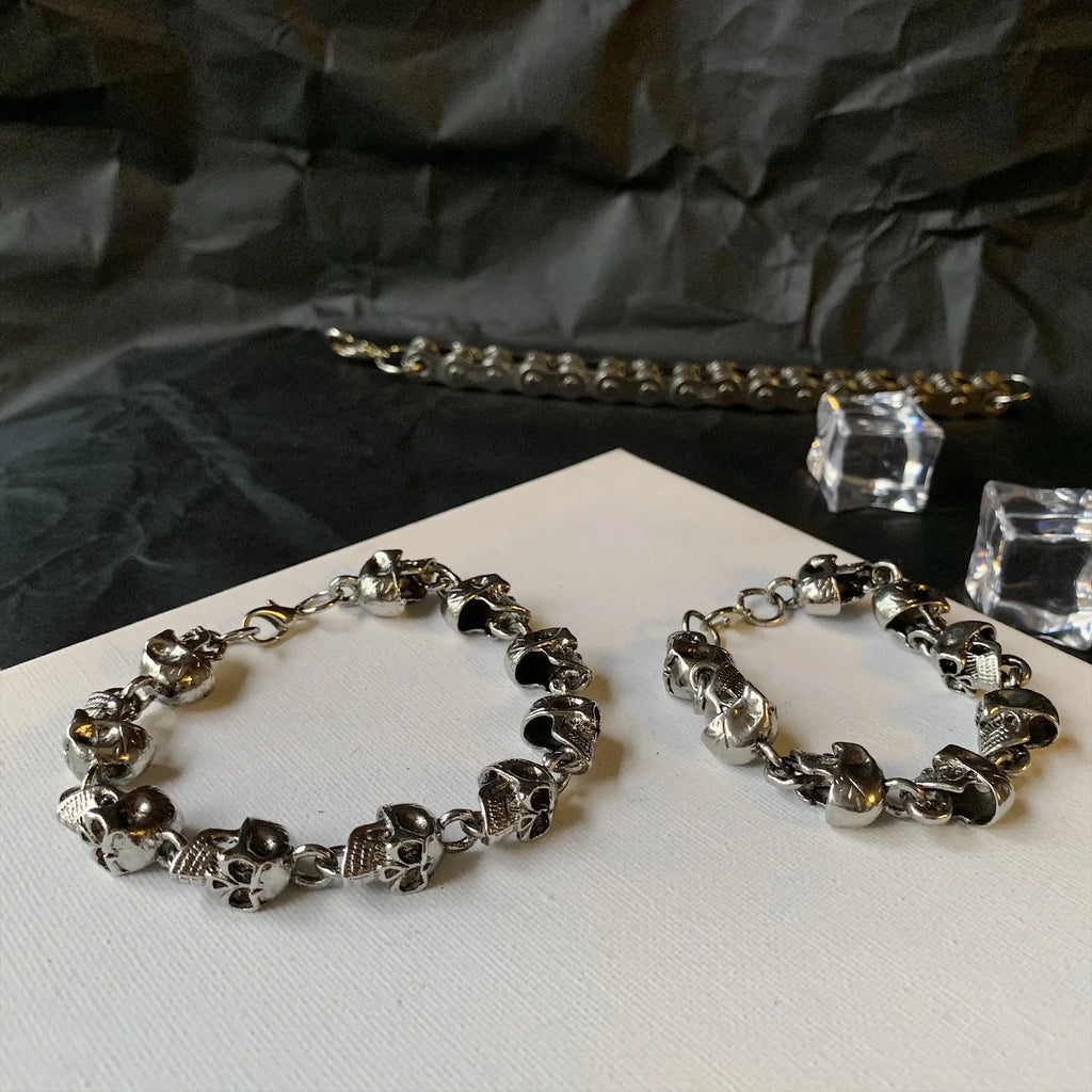 Euramerick Ghost Metal Chain Link Men's Bracelet