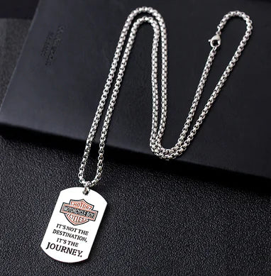 Trendy Titanium Steel Link Chain Men's Hip-Hop Pendant