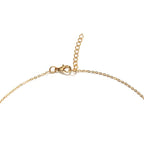 Geometric Circle Wood Pendant Women's Necklace