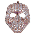 Masquerade Mask Necklace Hip-Hop Necklace