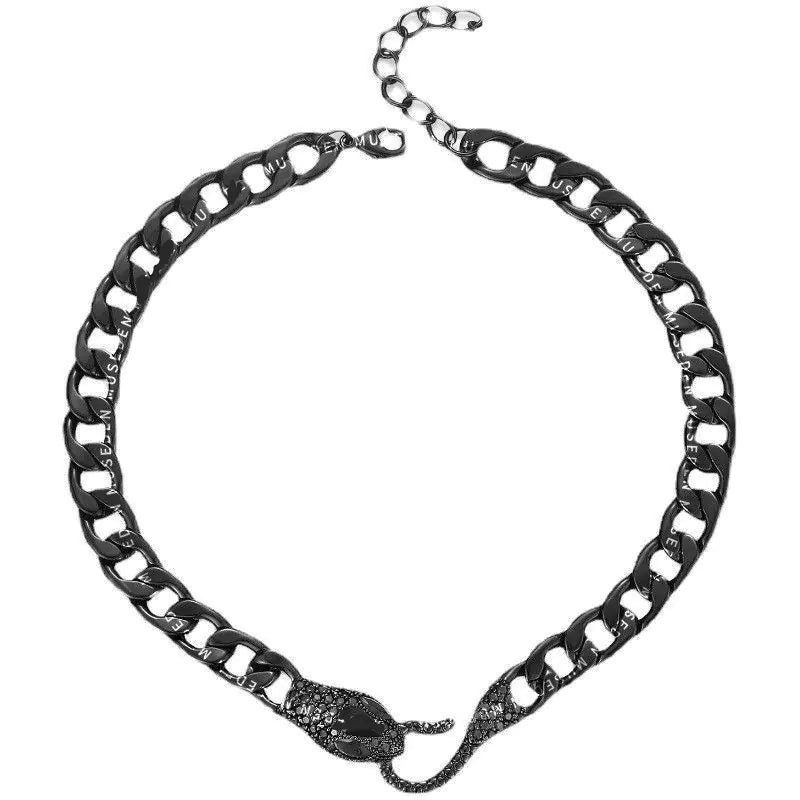 Men's Medusa Snake Necklace