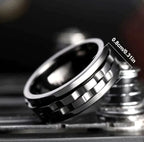 Titanium Spinner Fidget Ring for Men