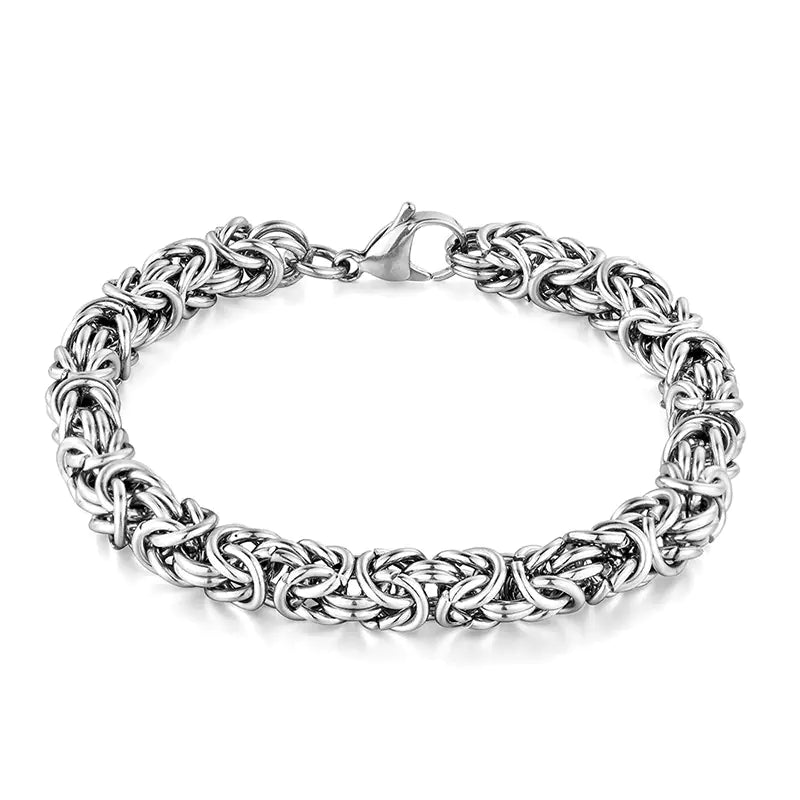 Titanium Steel Chain Bracelet for Men