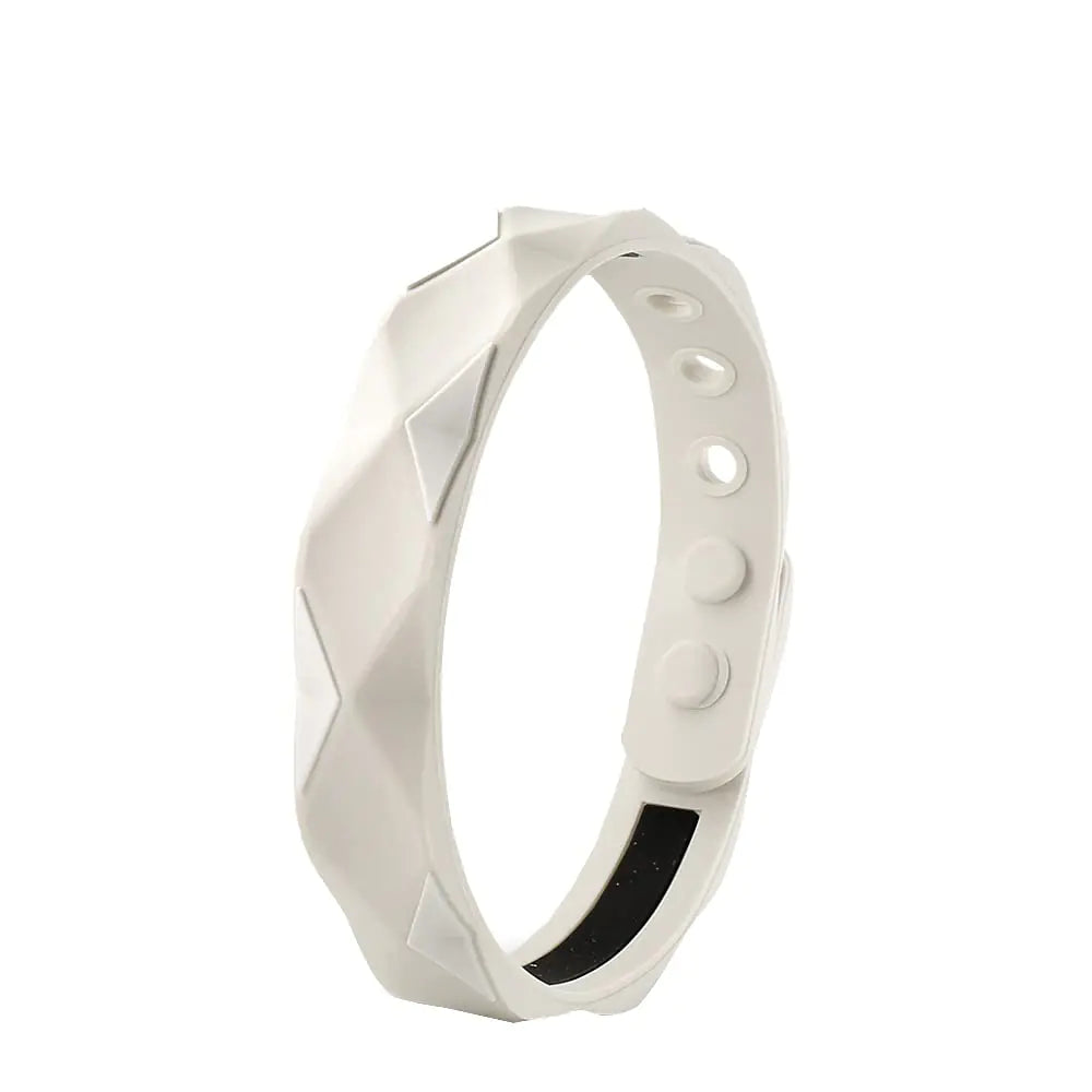 Power Ionics White Silicone Bracelets Cool Bracelet