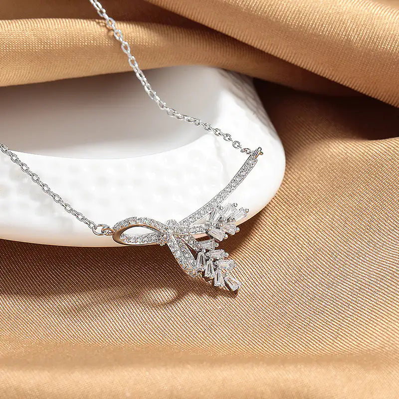 Wheat Tassel Necklace Women's Design Sense