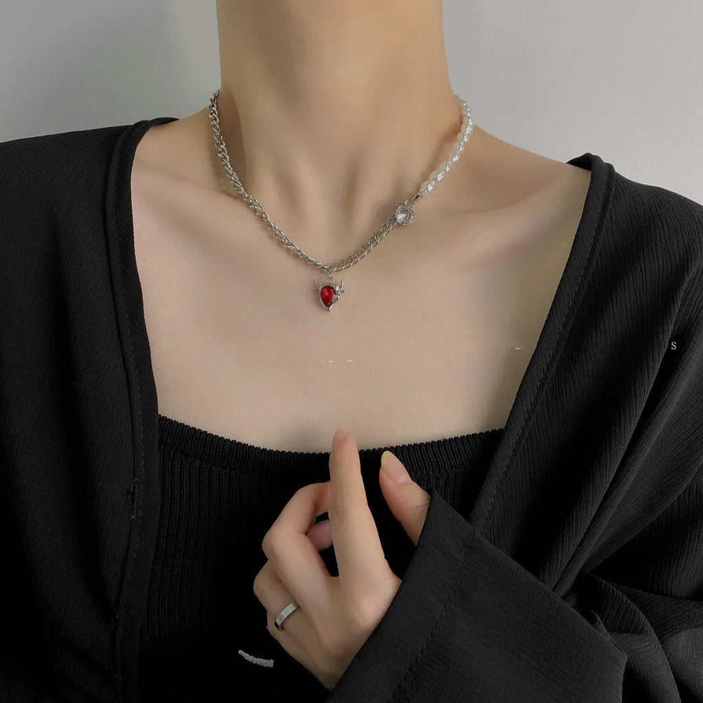 Cold Wind Collarbone Chain Women's Necklace