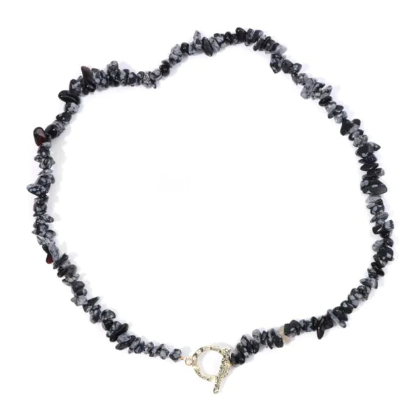 Natural Stone Bead Necklace