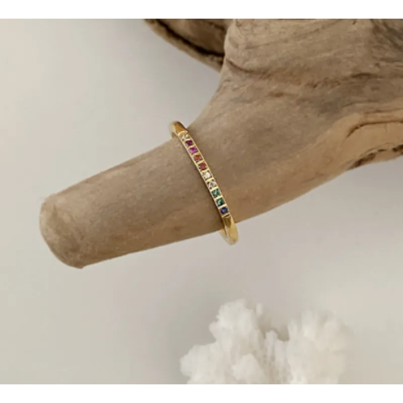 Diamond XINGX Fine Gold Ring for Women