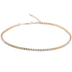 Women's Rhinestone Necklace and Jewelry