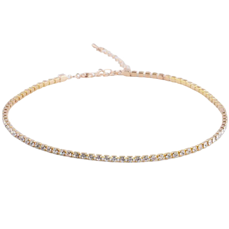 Women's Rhinestone Necklace and Jewelry