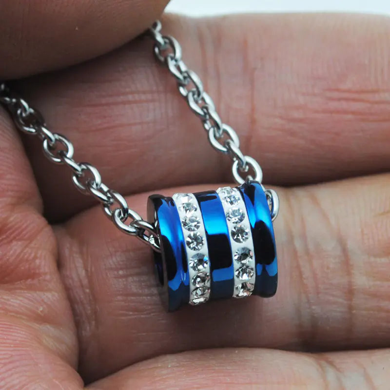 Korean 316 Stainless Steel Cuban Link Chain Men's Pendant