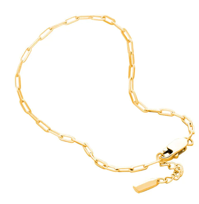 Stainless Steel Minimal Cuban Chain Link Men's Bracelet