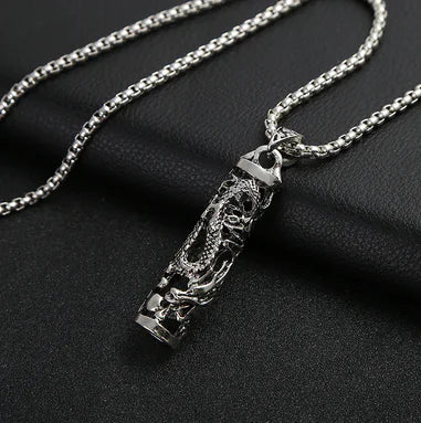 Trendy Titanium Steel Link Chain Men's Hip-Hop Pendant