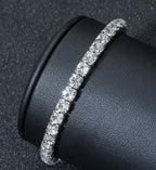 Diamond Tennis Chain Men's Bracelet