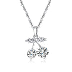 Cherry Zircon Women's Necklace and Choker Chain