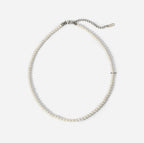 Men's Modern Pearl Beaded Chain Necklace
