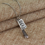 The Walking Dead Logo Necklace for Men