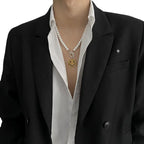Men's Hip Hop Necklace with Happy Face Pendant