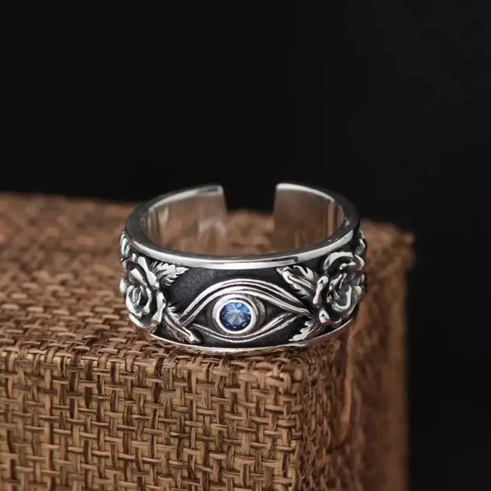 Minimalist Niche Eye of Horus Ring